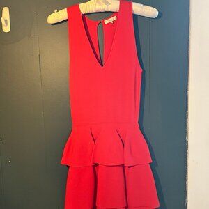 Parker Bright Orange Formal Dress